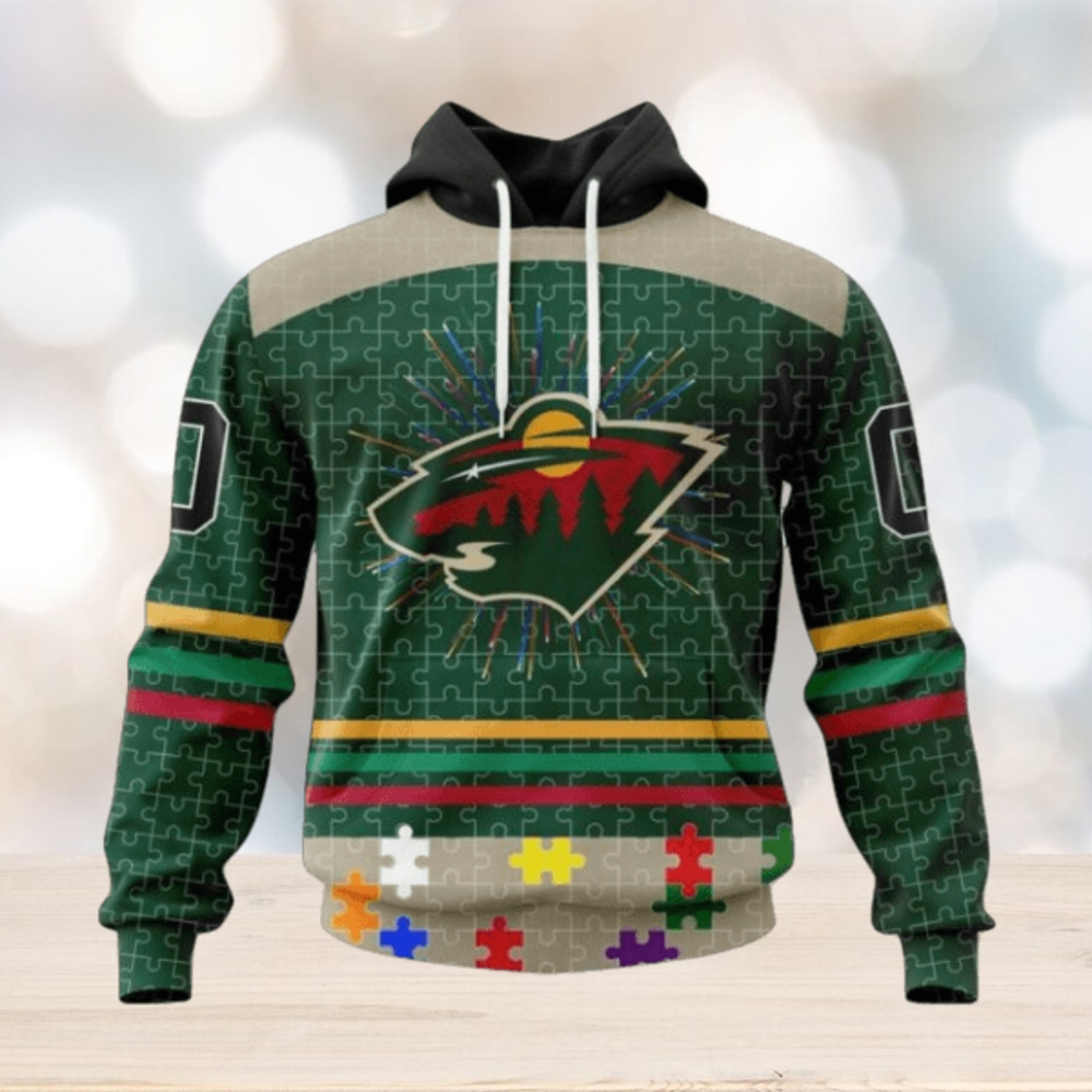 Minnesota Wild Hoodie Specialized Design With Fearless Aganst Autism Concept Hoodie Minnesota Wild Hoodie Specialized Design With Fearless Aganst Autism Concept Hoodie