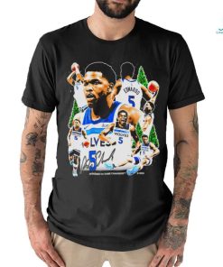 Minnesota timberwolves anthony edwards moment signature shirt