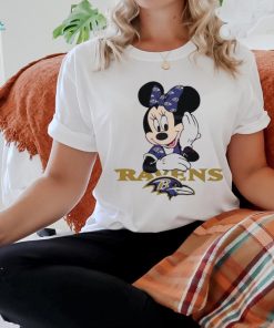 Minnie Mouse Baltimore Ravens Football 2024 shirt