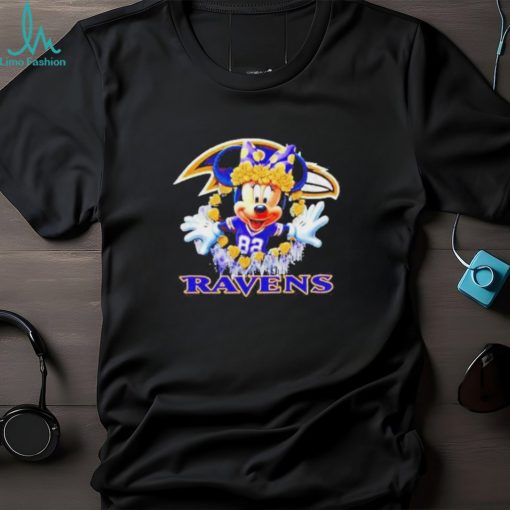 Minnie Mouse Baltimore Ravens Shirt Disney Inspired Football Gift