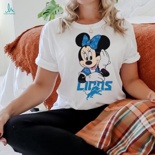 Minnie Mouse Detroit Lions Football 2024 shirt