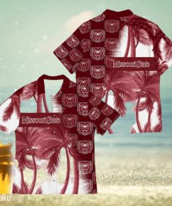 Missouri State Bears Coconut Tree Aloha 3D Hawaiian Shirt For Fans Men And Women Gift