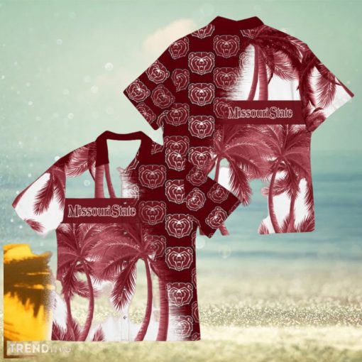 Missouri State Bears Coconut Tree Aloha 3D Hawaiian Shirt For Fans Men And Women Gift