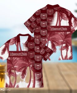 Missouri State Bears Coconut Tree Aloha 3D Hawaiian Shirt For Fans Men And Women Gift