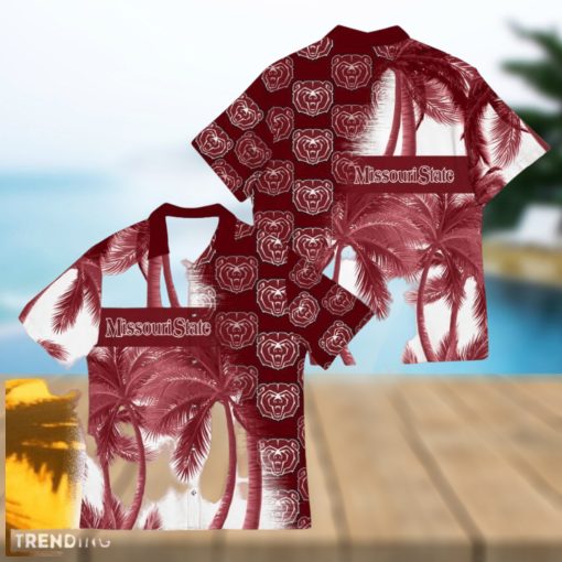 Missouri State Bears Coconut Tree Aloha 3D Hawaiian Shirt For Fans Men And Women Gift