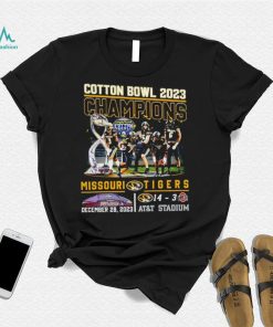 Missouri Tigers Cotton Bowl 2023 Champions Celebration shirt