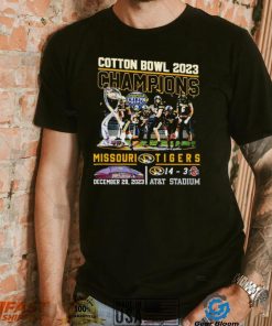 Missouri Tigers Cotton Bowl 2023 Champions Celebration shirt