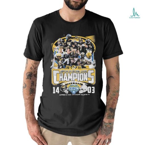 Missouri Tigers Football Team 2023 Goodyear Cotton Bowl Champions Shirt