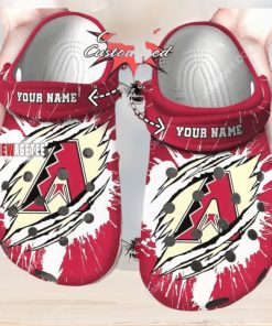 Mlb Arizona Diamondbacks Ripped Claw Custom Name Crocs Crocs Clog