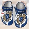 Nhl Boston Bruins Yellow American Flag Custom Name Crocs Clog