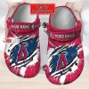 Mlb Los Angeles Angels Ripped Claw Custom Name Crocs Clog