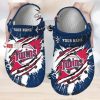 Mlb Boston Red Sox Custom Name Crocs Clog