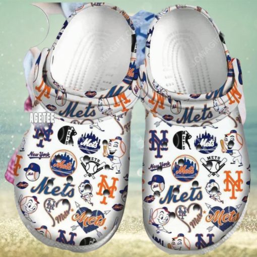 Mlb New York Mets Custom Name Crocs Clog