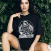 Spooky Scary Skeletons Spiral T Shirt