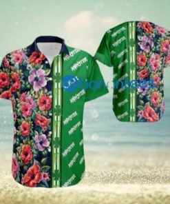 Monster Energy Hibiscus Flower Style Hawaiian Shirt All Over Print Gift Patricks Day