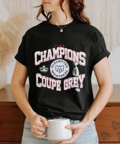Montreal Alouettes 2023 Grey Cup Champions Logo T Shirt
