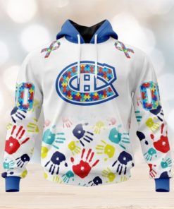 Montreal Canadiens Hoodie Special Autism Awareness Design Hoodie
