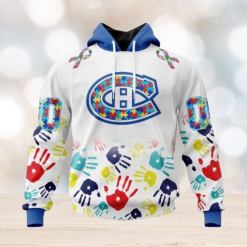 Montreal Canadiens Hoodie Special Autism Awareness Design Hoodie