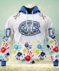 Montreal Canadiens Hoodie Special Autism Awareness Design Hoodie