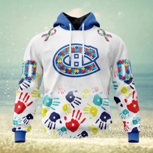 Montreal Canadiens Hoodie Special Autism Awareness Design Hoodie