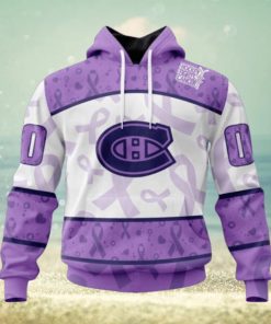 Montreal Canadiens Hoodie Special Lavender – Fight Cancer Hoodie