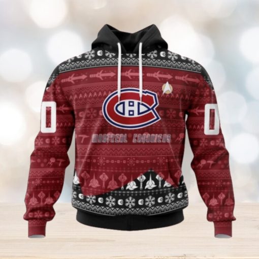Montreal Canadiens Hoodie Special Star Trek Design Hoodie