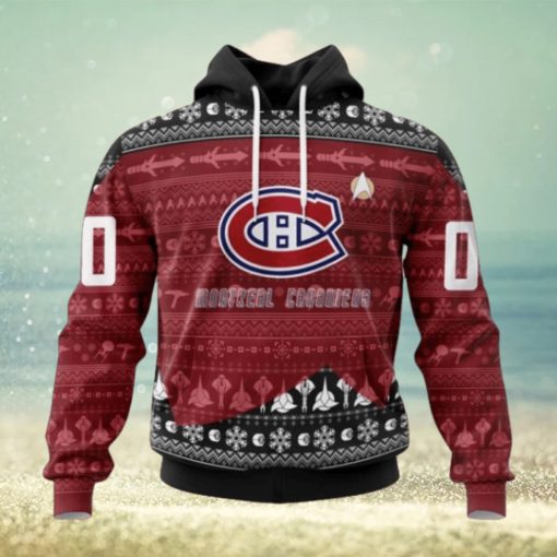 Montreal Canadiens Hoodie Special Star Trek Design Hoodie