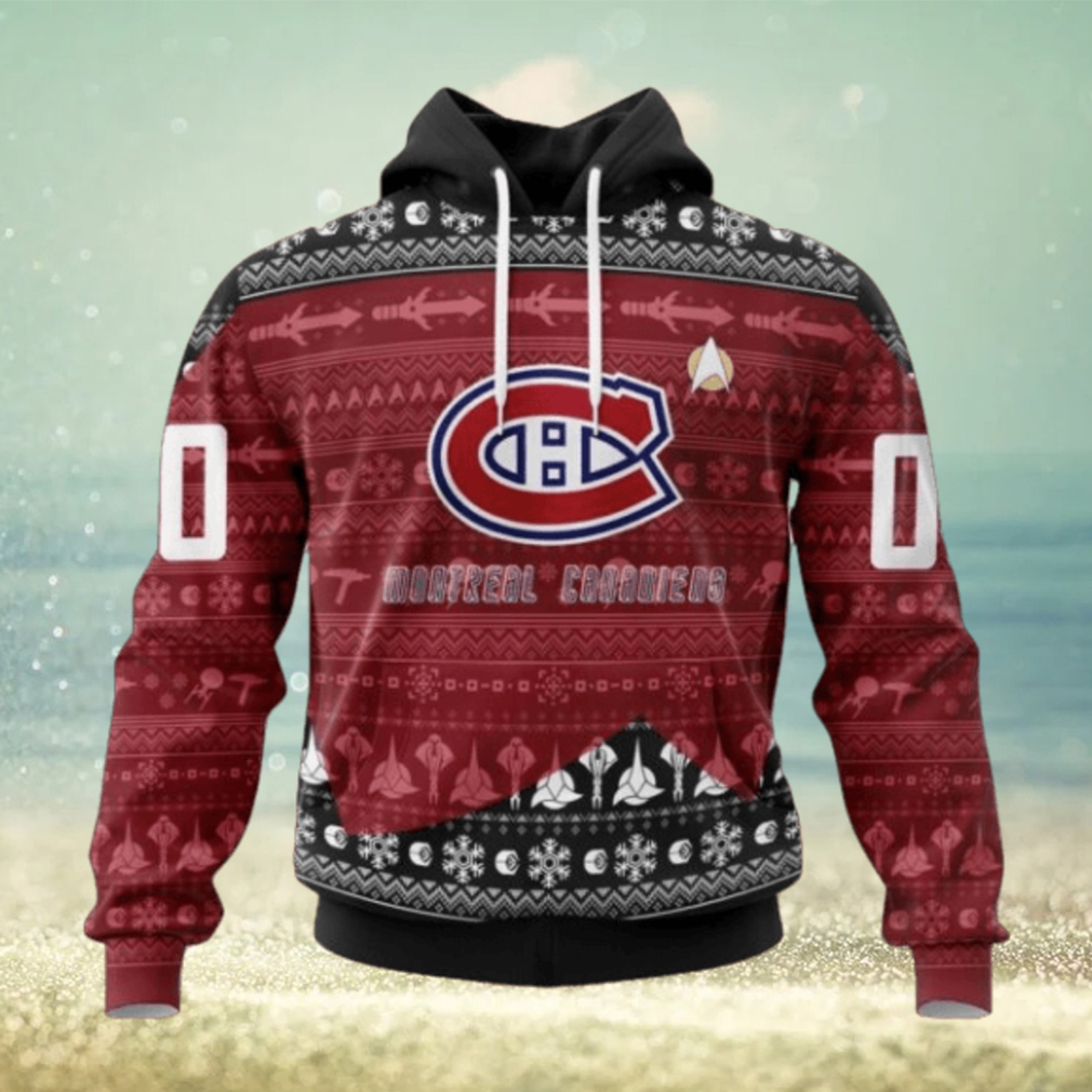 Montreal Canadiens Hoodie Special Star Trek Design Hoodie Montreal Canadiens Hoodie Special Star Trek Design Hoodie