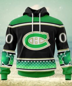Montreal Canadiens Specialized Hockey Celebrate St Patrick’s Day Hoodie