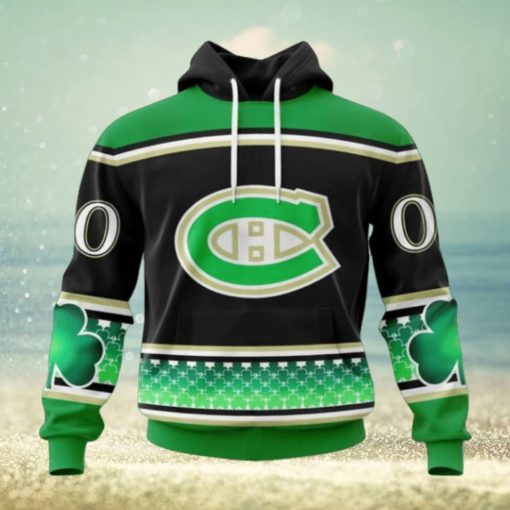 Montreal Canadiens Specialized Hockey Celebrate St Patrick’s Day Hoodie