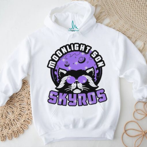 Moonlight son Mike Skyros raccoon shirt