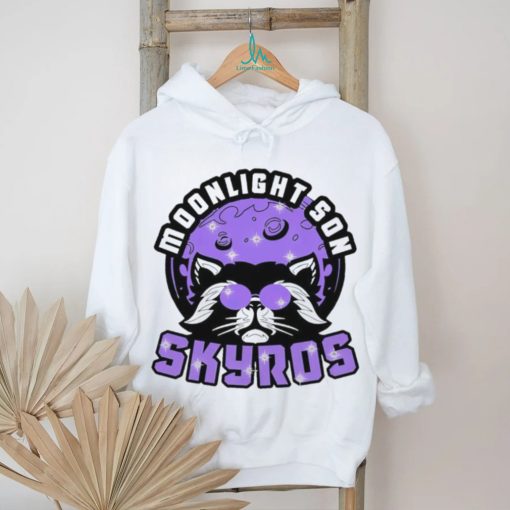Moonlight son Mike Skyros raccoon shirt