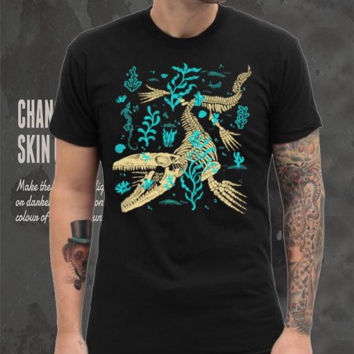 Mosasaurus fossils shirt