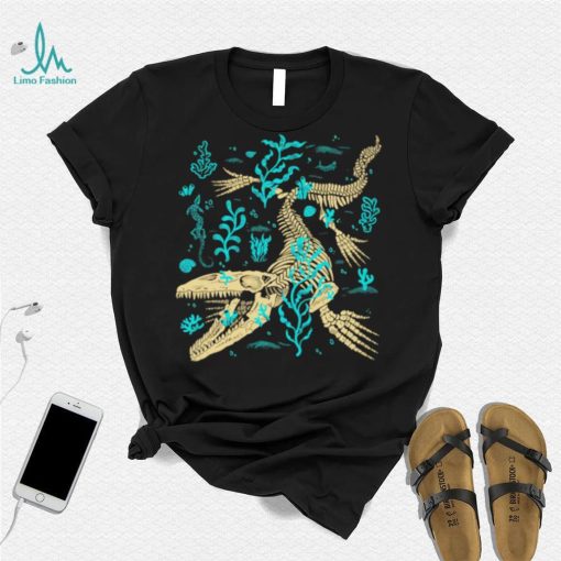 Mosasaurus fossils shirt