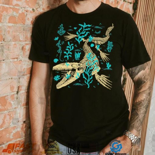 Mosasaurus fossils shirt