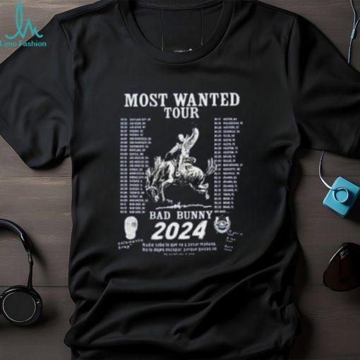 Most Wanted Tour 2024 T Shirt Merch Casual Short Sleeved T Shirt Unisex Tee shirt