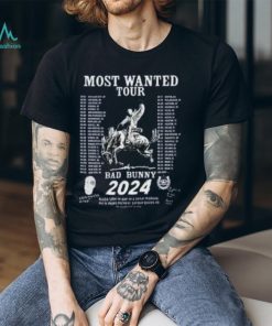 Most Wanted Tour 2024 T Shirt Merch Casual Short Sleeved T Shirt Unisex Tee shirt