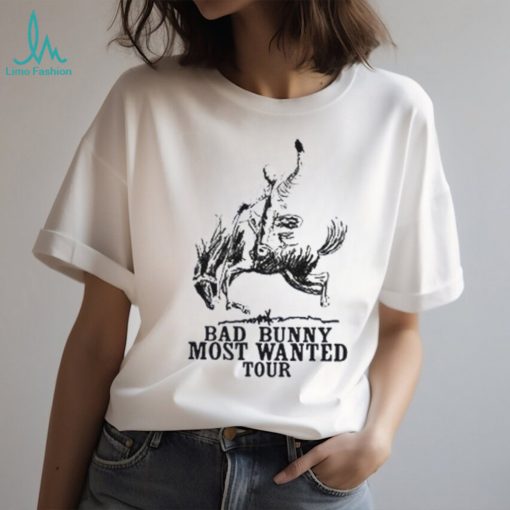 Most Wanter Tour Bad Bunny 2024 Shirt