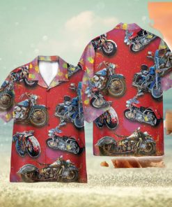 Motobike 3D Hawaiian Shirt Holiday Gift