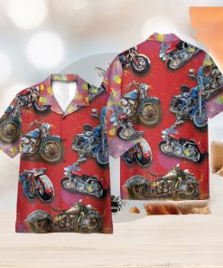 Motobike 3D Hawaiian Shirt Holiday Gift