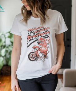 Motorcycle Rat Pigeons Playing Ping Pong shirt