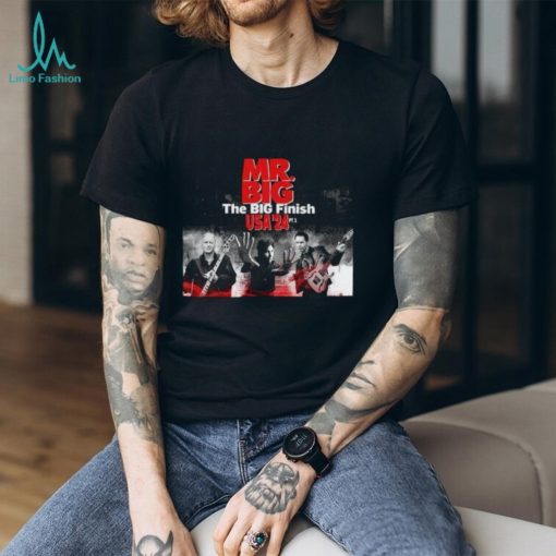 Mr Big The Big Finish Tour 2024 Shirt, Mr Big 2024 Concert Shirt