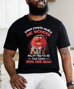 Muppet Confide Some people make me wonder how do they fit all that stupid into one head shirt