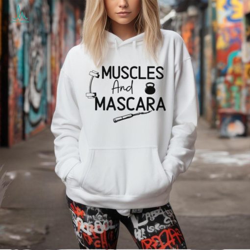 Muscle and mascara shirt
