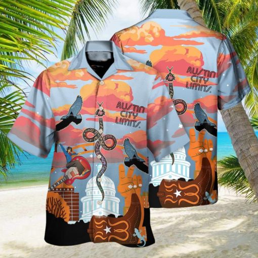 Music Event Austin City Limits Hawaiian Shirt Aloha Casual Shirt For Men And Women