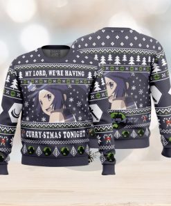 My Lord, Were Having A Curry stmas Tonight Log Horizon Ugly Christmas Sweater