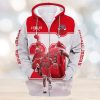 Hockey Canada Personalized Red Hoodie