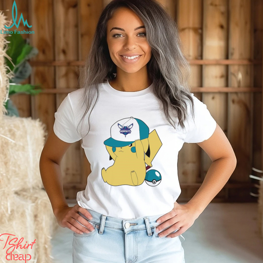 NBA Pikachu Charlotte Hornets shirt NBA Pikachu Charlotte Hornets shirt