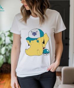 NBA Pikachu Charlotte Hornets shirt