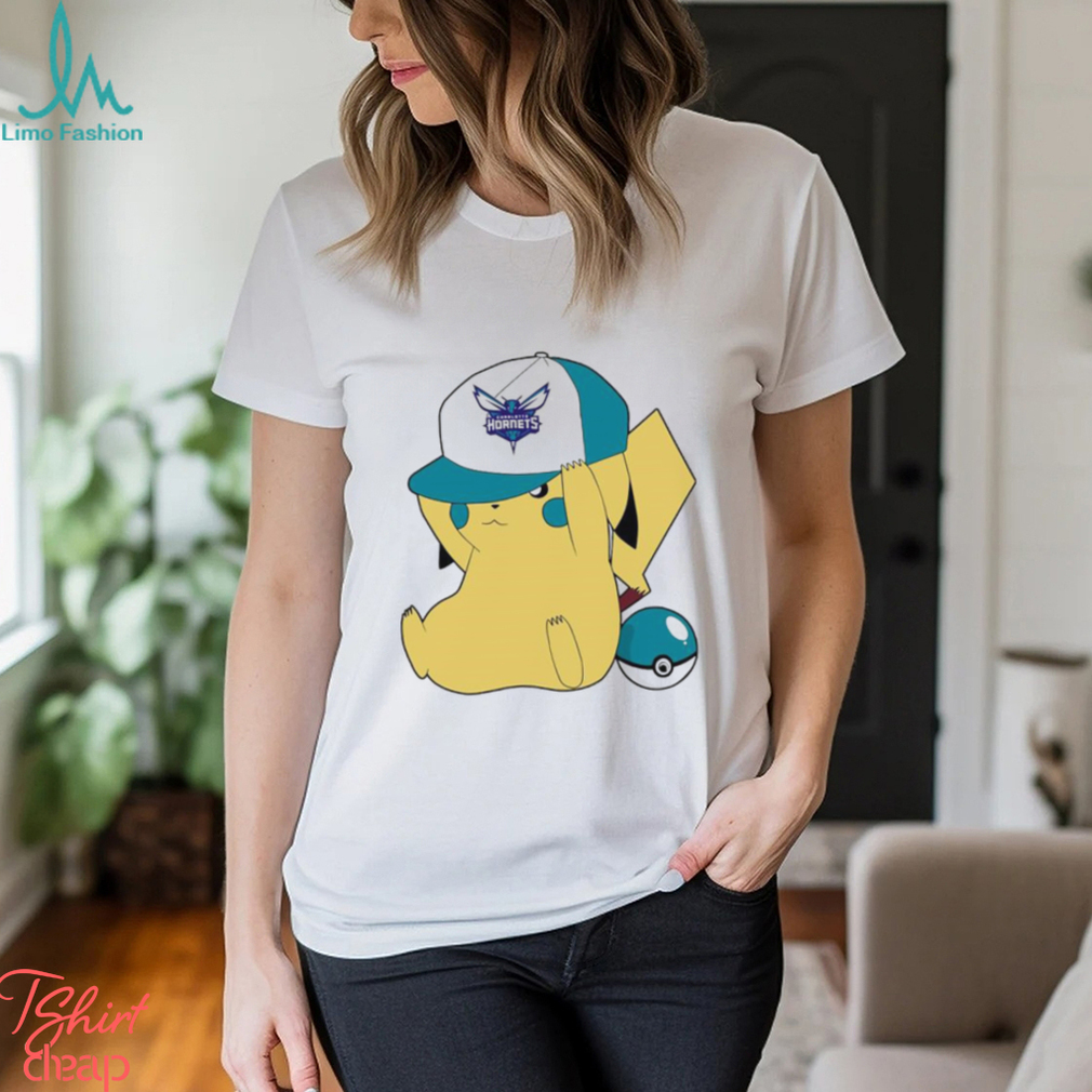 NBA Pikachu Charlotte Hornets shirt NBA Pikachu Charlotte Hornets shirt